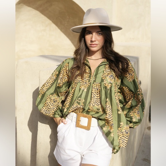 NEW Meera Blouse - Tigress Vine - Picture 3 of 6